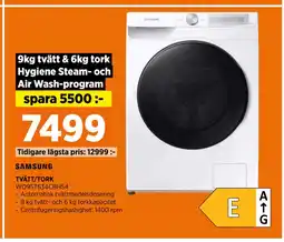 Power TVÄTT/TORK erbjuda