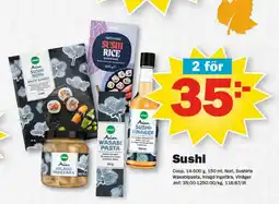 Pekås Sushi erbjuda