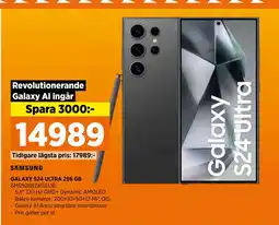 Power GALAXY S24 ULTRA 256 GB erbjuda
