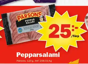 Pekås Pepparsalami erbjuda