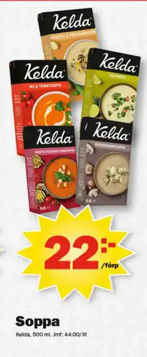Pekås Soppa erbjuda