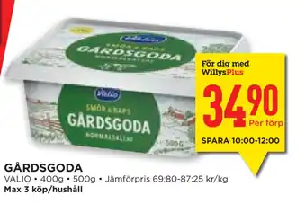 Willys Hemma GÅRDSGODA erbjuda