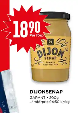 Willys DIJONSENAP erbjuda