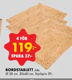 ÖoB BORDSTABLETT erbjuda