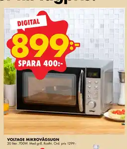 ÖoB VOLTAGE MIKROVÅGSUGN erbjuda