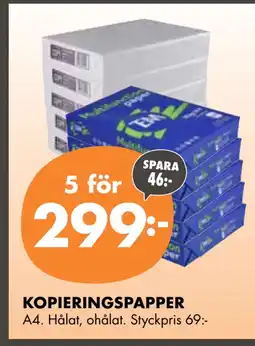 ÖoB KOPIERINGSPAPPER erbjuda