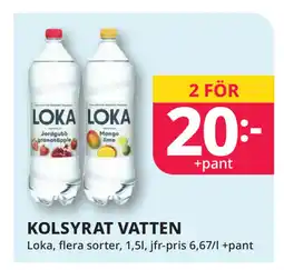 Tempo KOLSYRAT VATTEN erbjuda