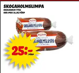 Nelins skogaholmslimpa erbjuda