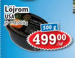Löjrom