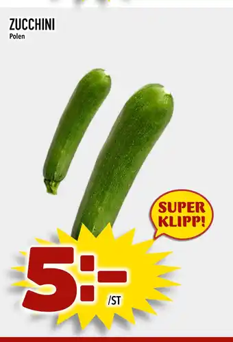 Nya Pulsen ZUCCHINI erbjuda