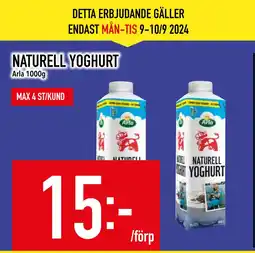 Matdax NATURELL YOGHURT erbjuda