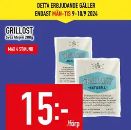 Matdax GRILLOST erbjuda