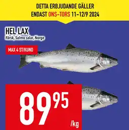 Matdax HEL LAX erbjuda