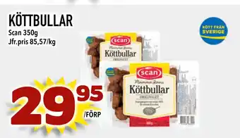 Bonum Matmarknad KÖTTBULLAR erbjuda