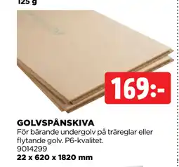 Jem&Fix GOLVSPÅNSKIVA erbjuda