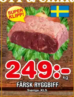 Nya Pulsen FÄRSK RYGGBIFF erbjuda