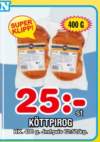 Nya Pulsen KÖTTPIROG erbjuda