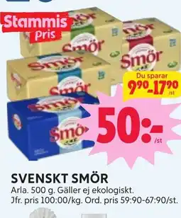 ARLA Svenskt smör