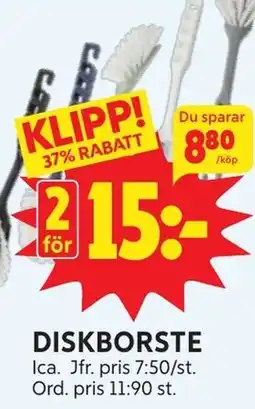 Ica Hajen Lagpris ICA Diskborste erbjuda
