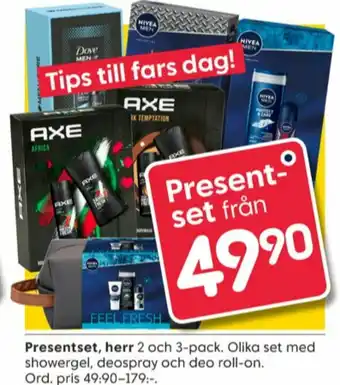 Rusta Axe Presentförpackning erbjuda
