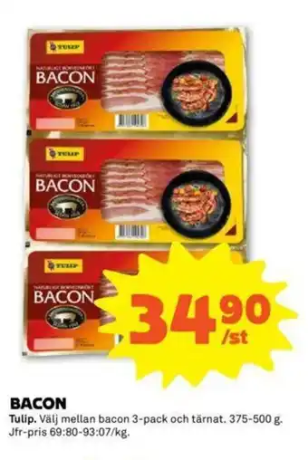 Coop Forum Tulip Bacon 375-500g erbjuda