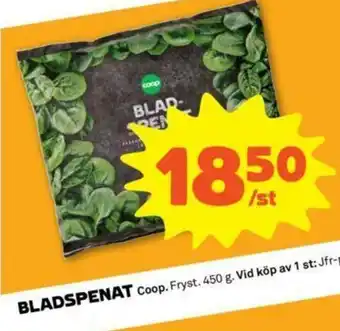 Coop Forum Coop Bladspenat 450g erbjuda