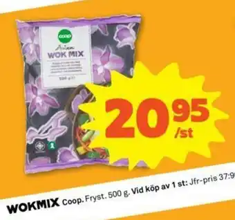 Coop Forum Coop Wokmix 500g erbjuda