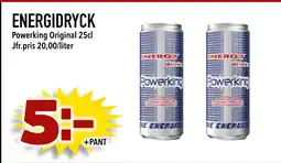 Nya Pulsen ENERGIDRYCK erbjuda