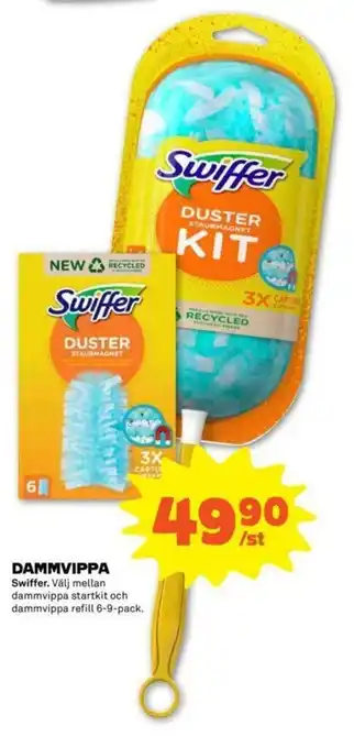 Swiffer Dammvippa 6-9-pack