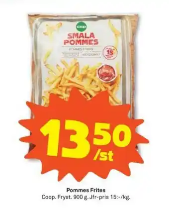 Coop Forum Coop Pommes Frites 900g erbjuda