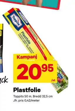 City Gross Plastfolie erbjuda