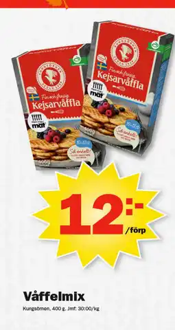 Pekås Våffelmix erbjuda