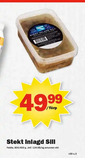 Pekås Stekt Inlagd Sill erbjuda
