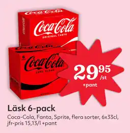 Hemköp Läsk 6-pack erbjuda