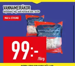 Matdax VANNAMEIRÄKOR erbjuda