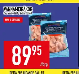 Matdax VANNAMEIRÄKOR erbjuda