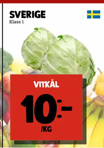 MatArket Vitkål erbjuda