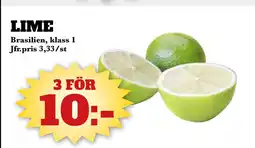 Bonum Matmarknad LIME erbjuda