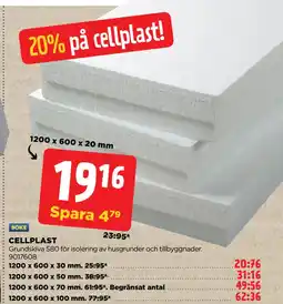 Jem&Fix CELLPLAST erbjuda
