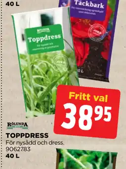 Jem&Fix TOPPDRESS erbjuda