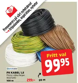 Jem&Fix FK KABEL 1,5 erbjuda