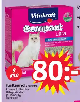 DollarStore Kattsand erbjuda