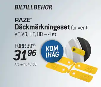 thansen Däckmärkningsset erbjuda