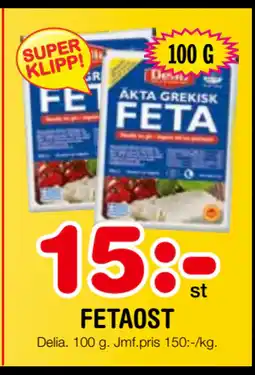 Nya Pulsen FETAOST erbjuda