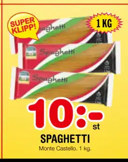 Nya Pulsen SPAGHETTI erbjuda