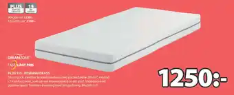 JYSK Dreamzone Plus S15 - Resårmadrass 80x200 cm erbjuda