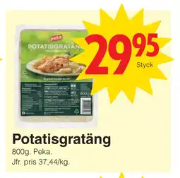 Matöppet Potatisgratäng erbjuda