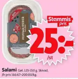 ICA Supermarket GØL Salami erbjuda