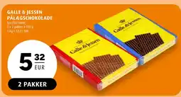 Scandinavian Park GALLE & JESSEN PÅLÆGSCHOKOLADE erbjuda