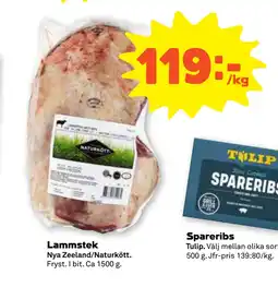 Stora Coop Lammstek erbjuda